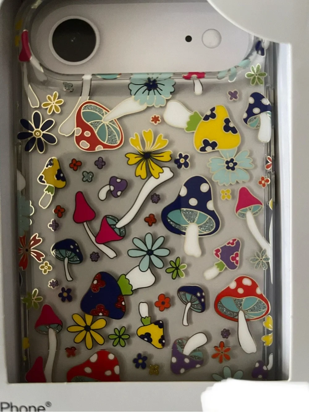 Onn Clear Magic Mushroom iPhone Case 2025 iPhone Air
